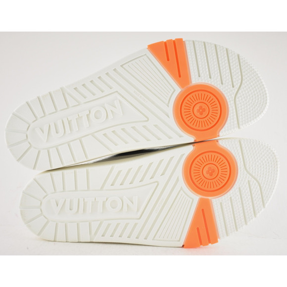 Louis Vuitton Trainer Mule Metallic Silver Buckle Slide Sandal UK 9 US 10 11 - Picture 16 of 16